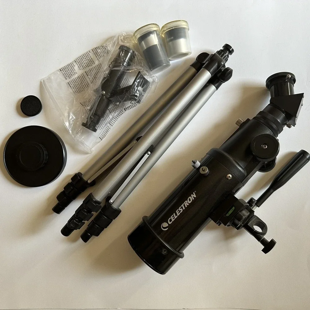 Celestron Travel Scope 70 Portable Refractor Telescope Fully-Coated Glass Optic